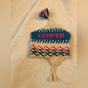Vintage Kemper Ski Beanie- 100% Wool